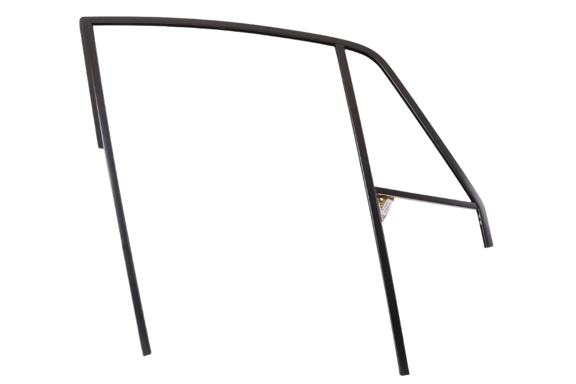 (New) 911 Black Passenger Side Door Window Frame - 1974-92