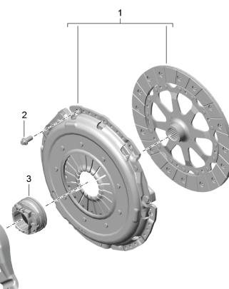 (New) 911 Auto Dual Clutch Trans Clutch Kit - 2009-19