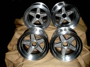 (New) Replica 1974 RSR Center Lock Wheels Set of Four