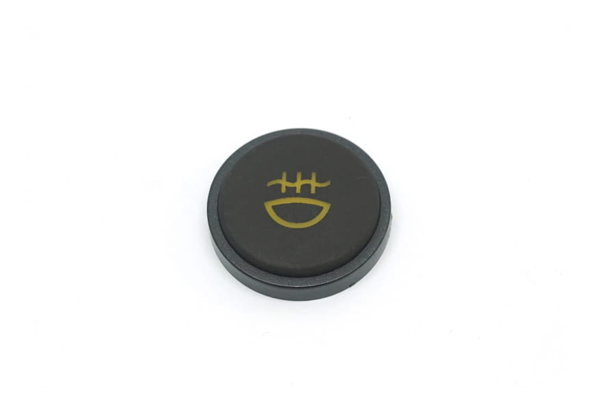 (New) 911/930/964 Rear Fog Light Switch Cap Insert - 1978-94