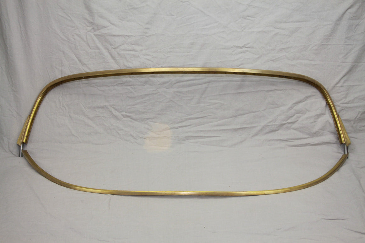 (New) 356A Speedster Brass Windshield Frame Set - 1955-58
