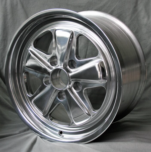 (New) 911/928/944/968/986 Reproduction 9j x 17 Fuchs Full Polished Wheel