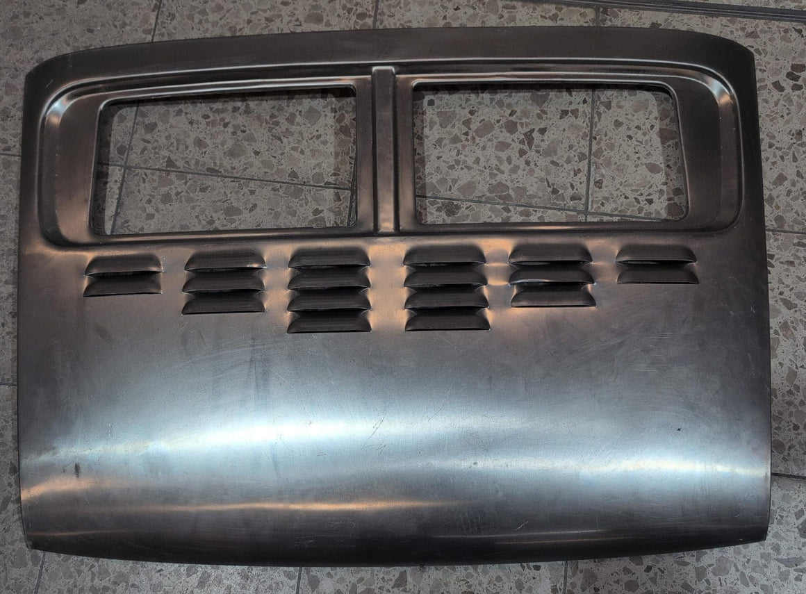(New) 911R Aluminum Rear Engine Lid with Louvers - 1965-68