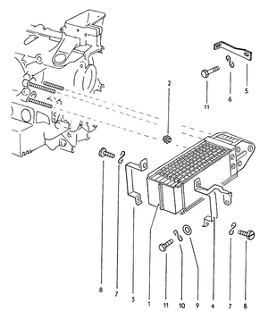 (New) 914 Engine Oil Cooler Seal - 1970-76