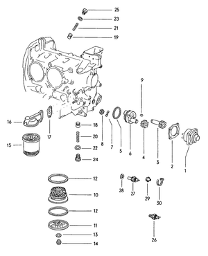 (New) 914/912E Engine Oil Strainer