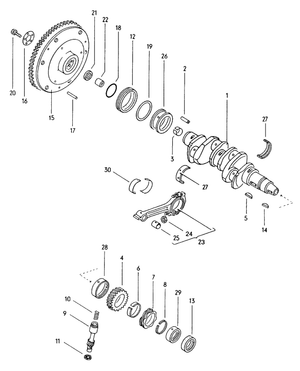 (New) 911/912/914/924 Clutch Pilot Bearing - 1970-76