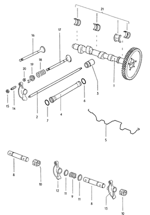 (New) 914 Engine Valve Adjustment Screw