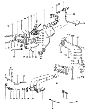 (Used) 914 Fuel Line Distributor Right 1970-76