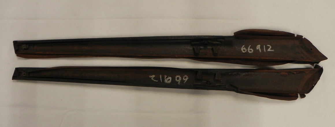 (Used) 911/912 Pair of SWB Door Top Rails - 1965-67