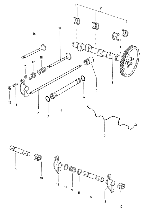 (New) 914 Intake Valve 1973-76