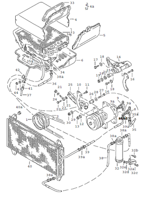 (New) 924 Air Conditioning Drive Belt 1977-79