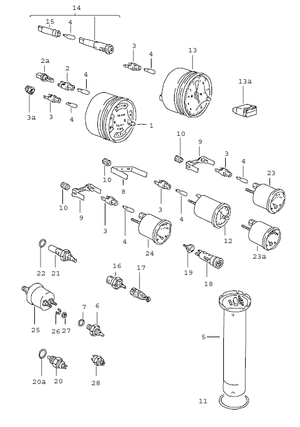 (New) 924 Engine Coolant Temperature Sensor 1977-82