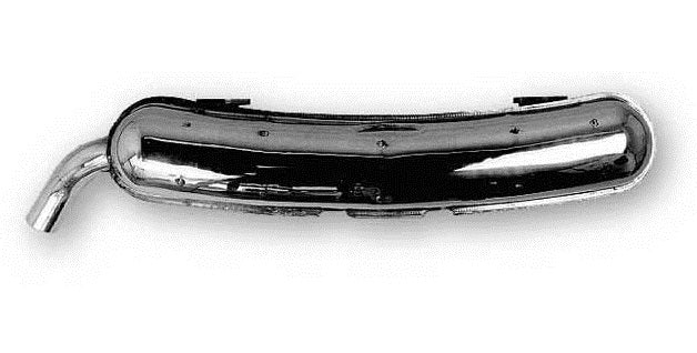 (New) 911 Polished Stainless Steel Muffler w/ 60mm Tail Pipe - 1974/SSI Upgrade