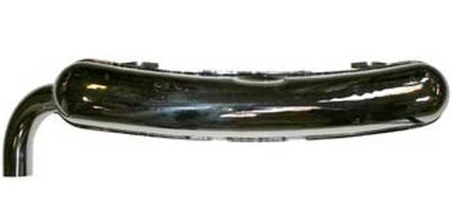(New) 911 Polished Stainless Steel Muffler w/ 70mm Tail Pipe - 1974