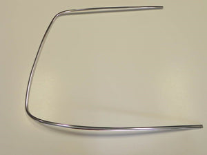 (New) Right Front Windshield Bright Aluminum Trim - 1965-77