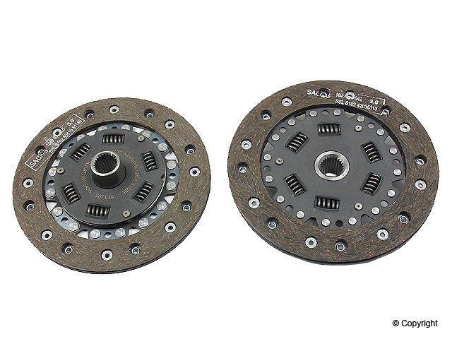 (New) 356 180mm Clutch Plate w/ Spring Hub - 1950-55