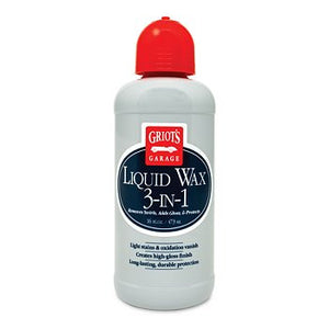 (New) 16oz Liquid Wax 3-in-1