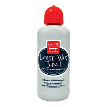 (New) 16oz Liquid Wax 3-in-1