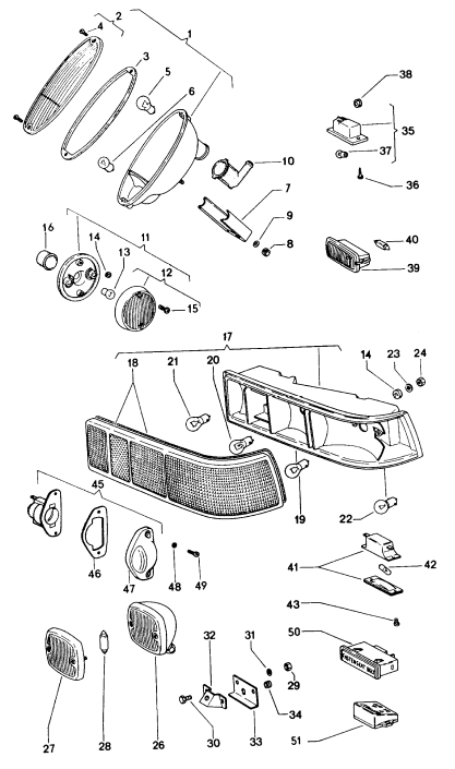 (New) 914 Interior Light - 1970-76