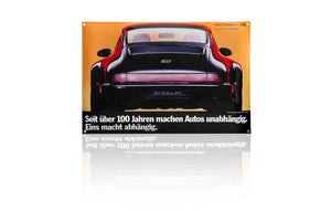 (New) Porsche Classic Enamel Sign "964 Anniversary Model"