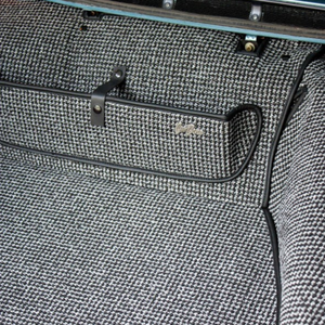 (New) 911/912/930/964/993 Black/Grey Houndstooth Interior Mat Bundle - 1965-98