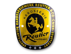 (New) 356 A/BT5 Reutter Badge - 1955-61