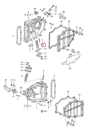 (New) 911 Chain Tensioner Right - 1989-98