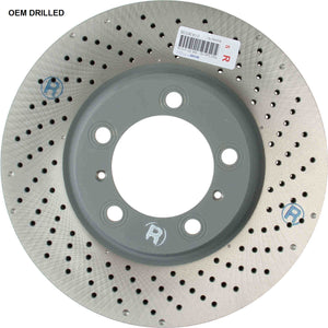 (New) 911 Front Right Brake Disc Rotor - 2002-2012