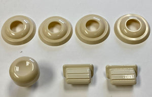 (New) 356 Pre-A Complete 20 Piece Dash & Interior Knob/Bezel Set - 1950-55