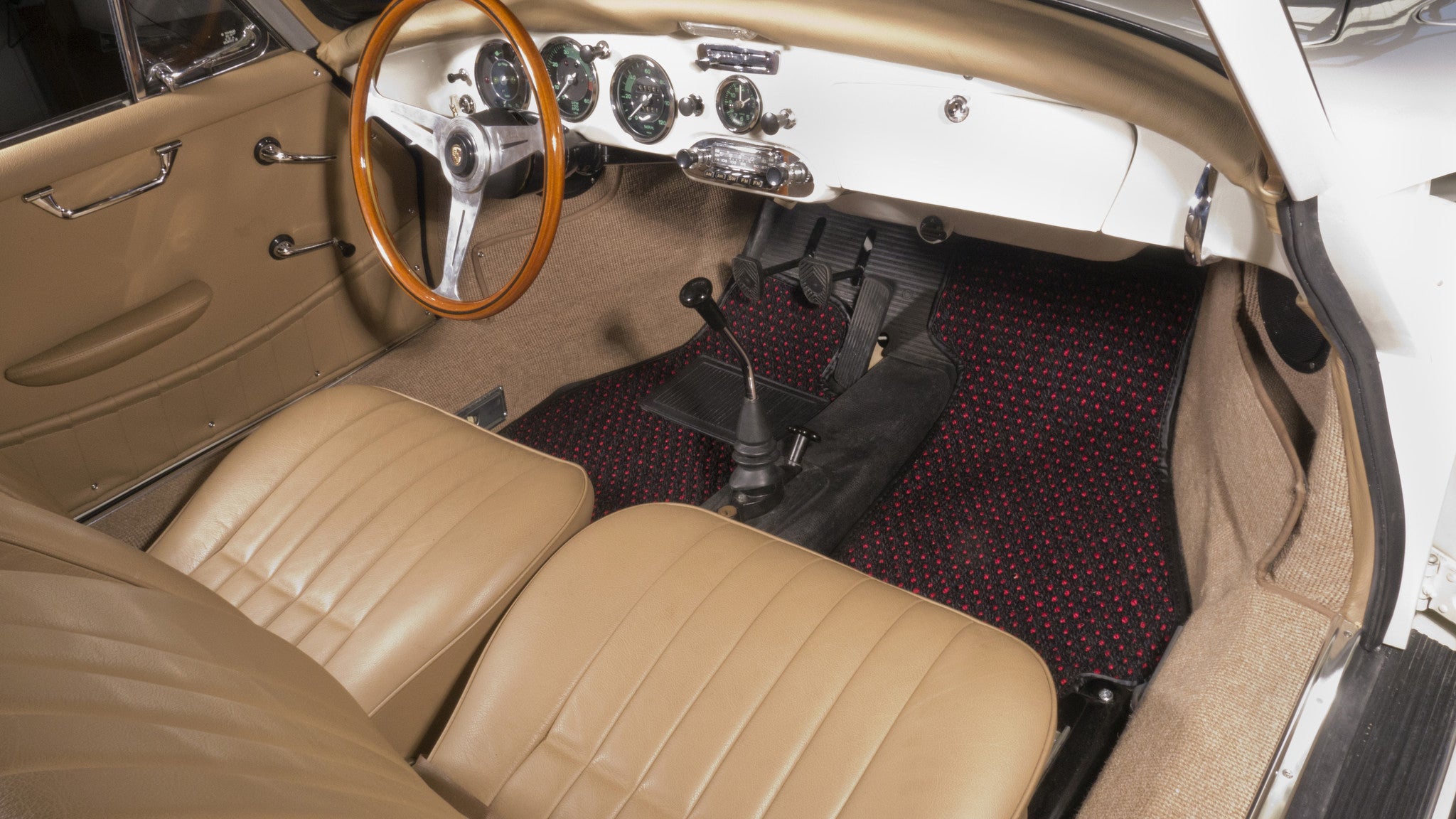 (New) #51 Black and Red CoCo Mats - Two Piece or Four Piece