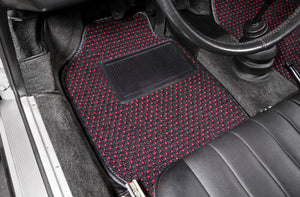 (New) #51 Black and Red CoCo Mats - Two Piece or Four Piece