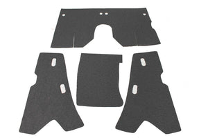 (New) 356 BT6/C Cabriolet Interior Body Insulation Kit - 1961-65