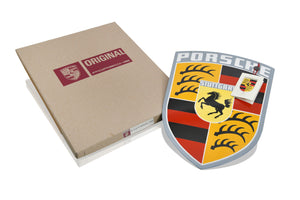 (New) Porsche Crest Enamel Wall Decoration