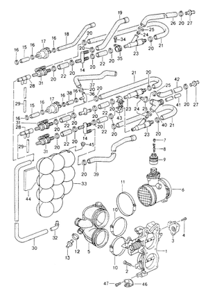 (New) 911 Carrera 2 Throttle Body - 1994-98