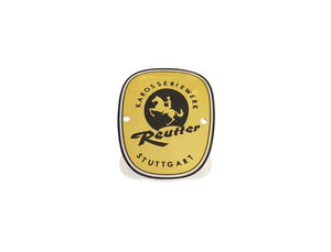 (New) 356 BT5/BT6 Reutter Badge - 1961-62