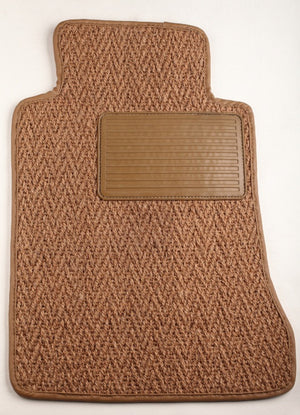(New) #21 Natural Herringbone CoCo Mats - Two Piece or Four Piece