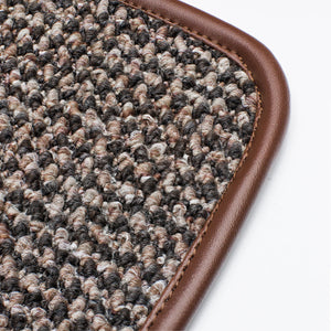 (New) 911/912/930/964/993 Brown Houndstooth Interior Mat Bundle - 1965-98