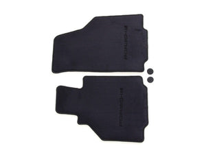 (New) 986 Boxster Set of Two Black Floor Mats - 1997-2004