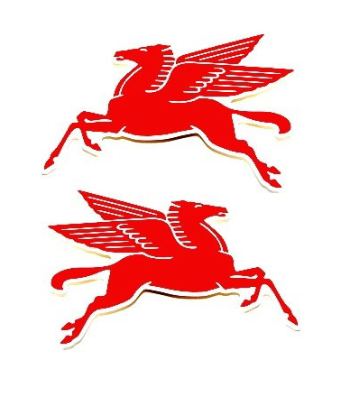(New) Pegasus Racing Decal Set w/ White Border