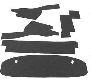 (New) 356 BT6/C Cabriolet Interior Body Insulation Kit - 1961-65