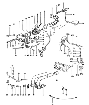 (New) 914/928 Lower Fuel Injector Seal