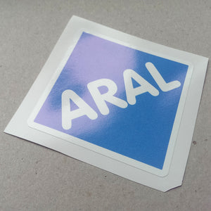 (New) Vintage 'ARAL' Decal