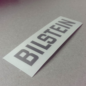 (New) Vintage 'Bilstein' Decal