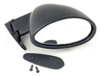 Vitaloni Californian Left Side Door Mirror – Black – 75mm Hole Spacing (VIT104)