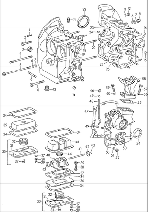 (New) 356/912 Oil Sump Cover Plate - 1950-69