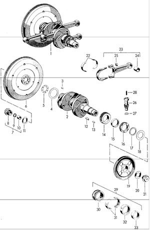 (Used) 356/912 Two Hole Crankshaft Pulley 1956-68