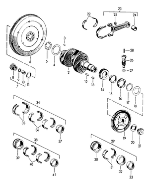 (New) 356 S90/C/SC Crankshaft - 1962-65