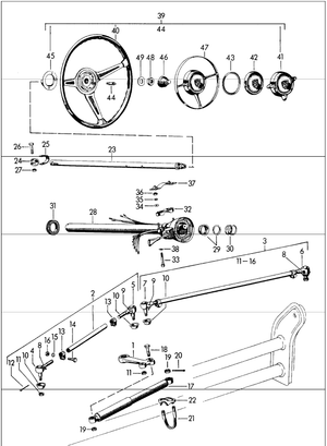 (New) 356 Steering Column Sleeve 1950-65