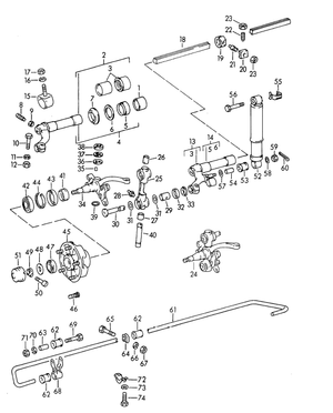 (New) 356 Trailing Arm Grub Screw - 1960-65