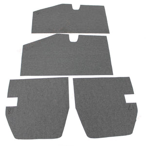 (New) 356 BT6/C Cabriolet Interior Body Insulation Kit - 1961-65